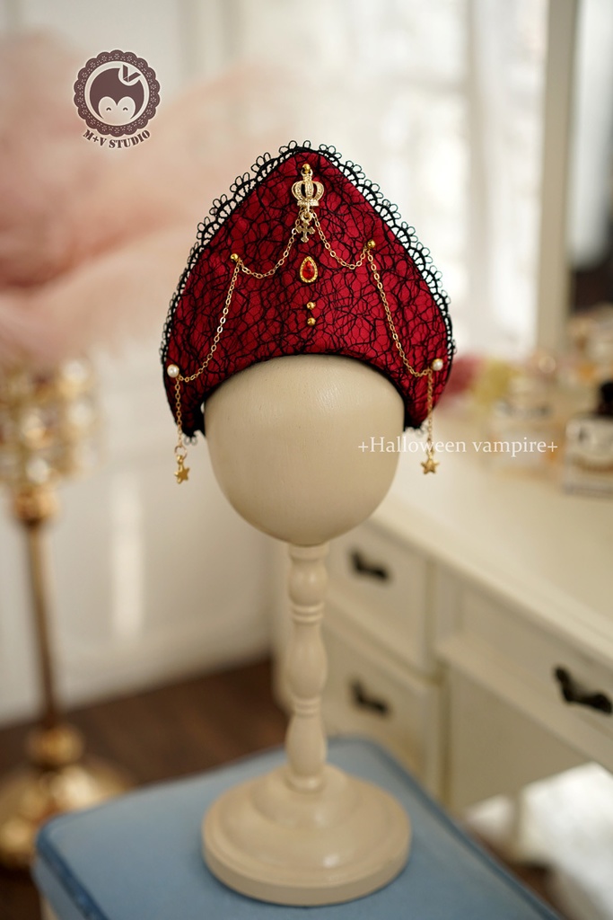 DD(L/寄せ胸)、DDdy、ハロウィン女王ヴァンパイアさんドレス10点セット