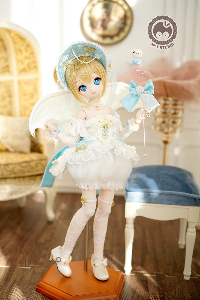 MDD(S胸)、純潔な可愛いヴァンパイアちゃんドレス10点セット