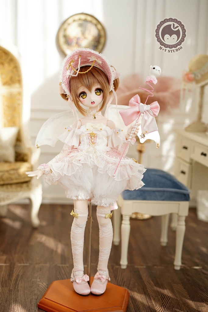 MDD(S胸)、純潔な可愛いヴァンパイアちゃんドレス10点セット