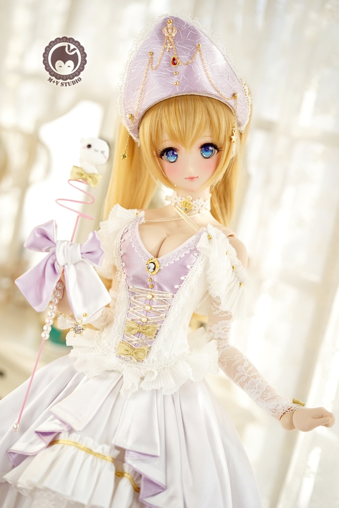 DD(L/寄せ胸)、DDdy、純潔な女王ヴァンパイアさんドレス10点セット★