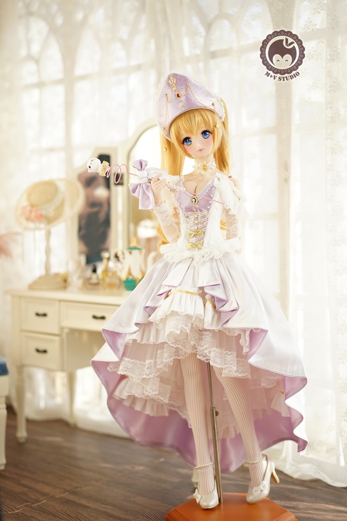 DD(L/寄せ胸)、DDdy、純潔な女王ヴァンパイアさんドレス10点セット★