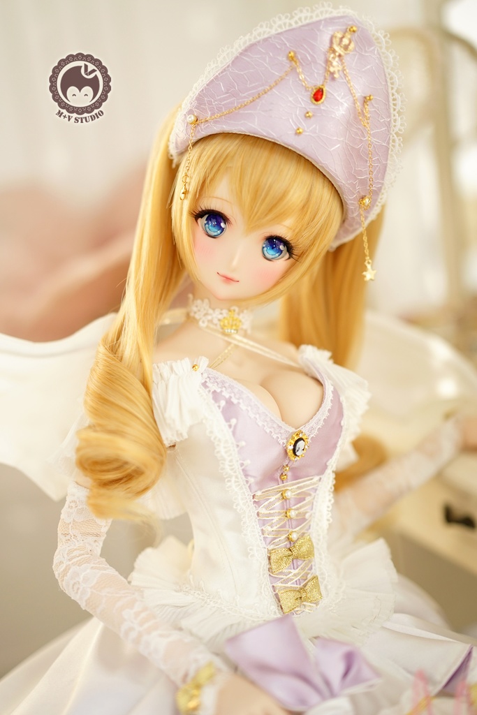 DD(L/寄せ胸)、DDdy、純潔な女王ヴァンパイアさんドレス10点セット★