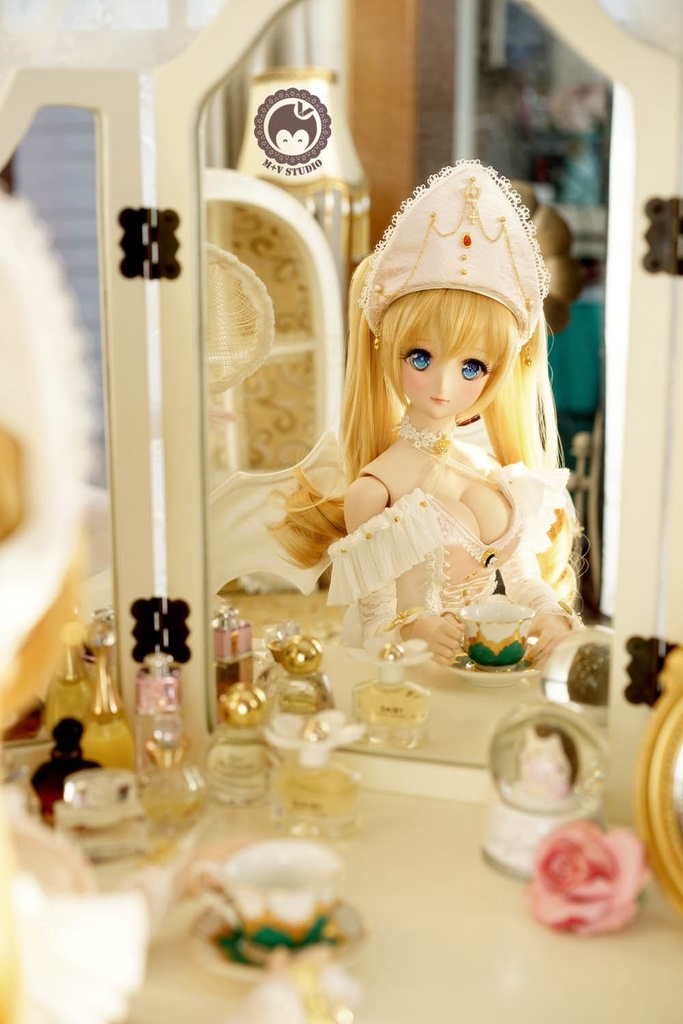 DD(L/寄せ胸)、DDdy、純潔な女王ヴァンパイアさんドレス10点セット★