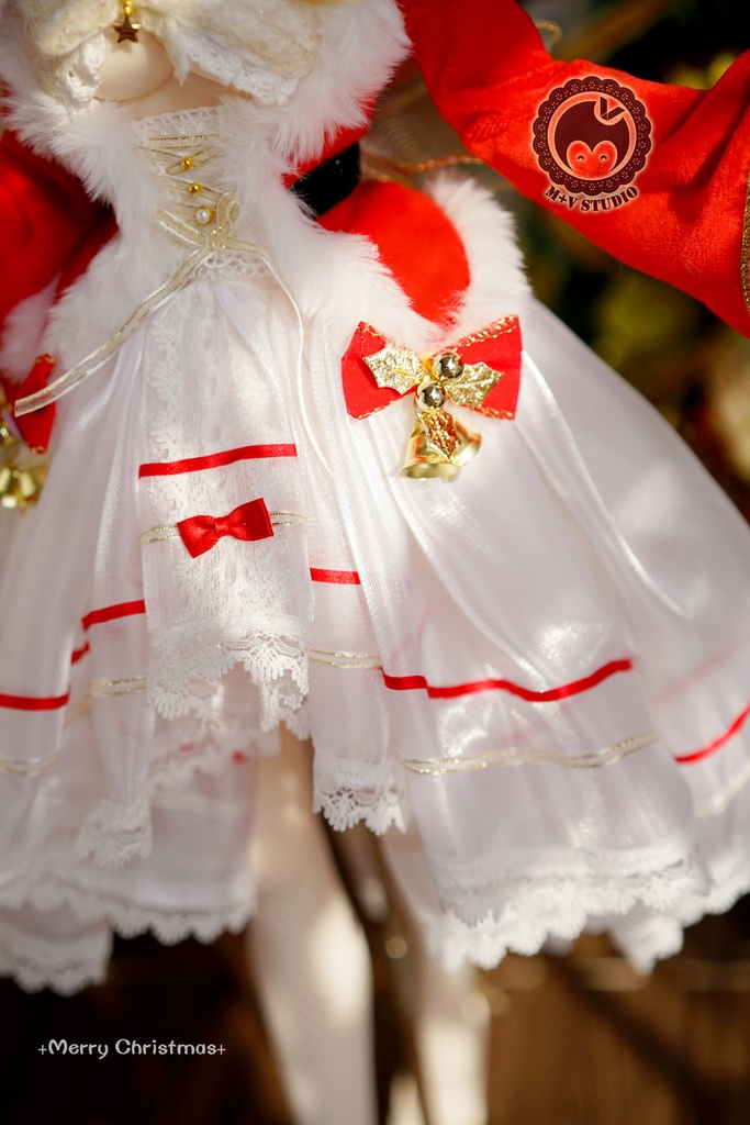 DD (L胸)、DDdy、雪の少女クリスマス衣装9点セット