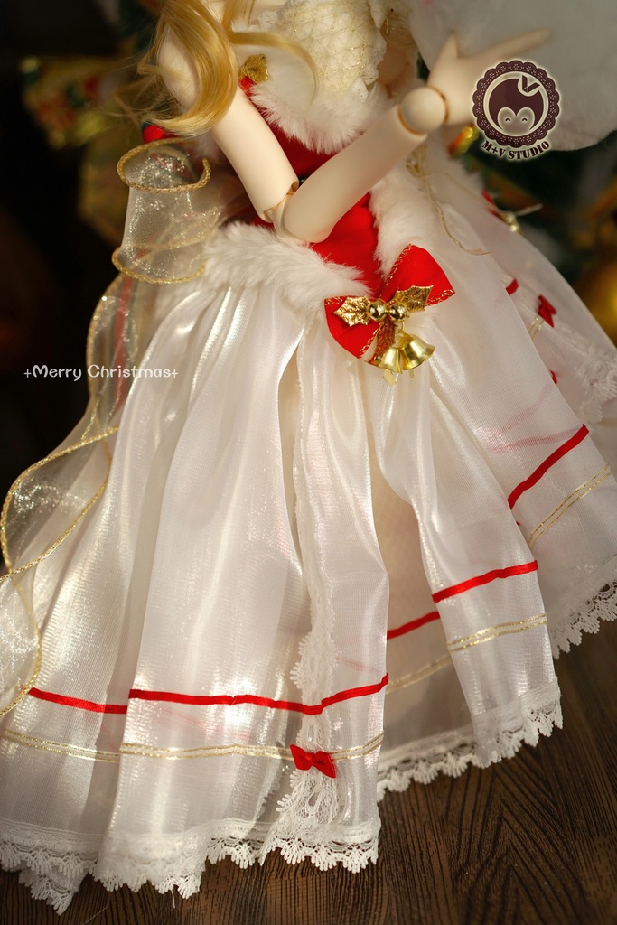 DD (L胸)、DDdy、雪の少女クリスマス衣装9点セット