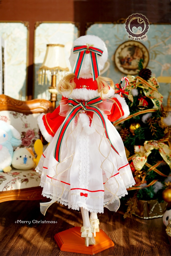 DD (L胸)、DDdy、雪の少女クリスマス衣装9点セット