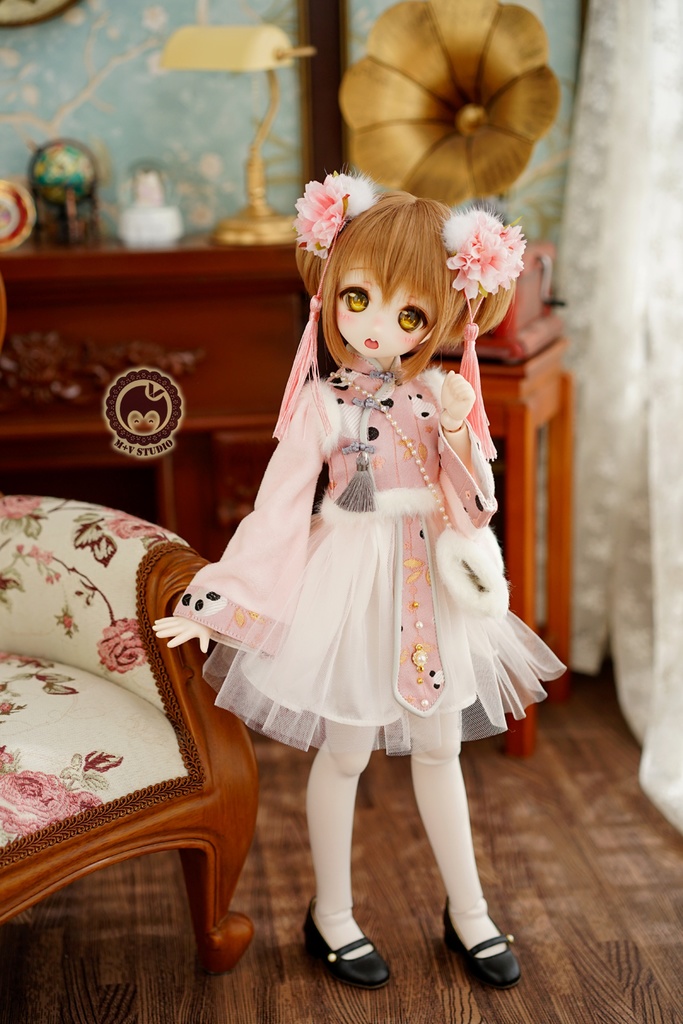 +Panda+ MDD KUMAKO MSD(S/M胸)お正月可愛い系中華風服