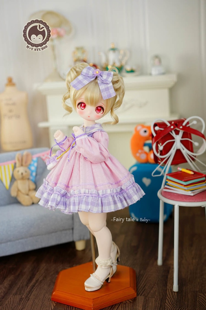 MDD(S胸)、MSD、kumakoサイズ、おどきの国の女の子ワンピース5点セット