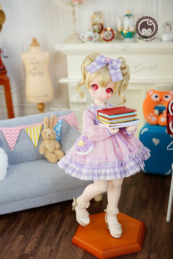 MDD(S胸)、MSD、kumakoサイズ、おどきの国の女の子ワンピース5点セット