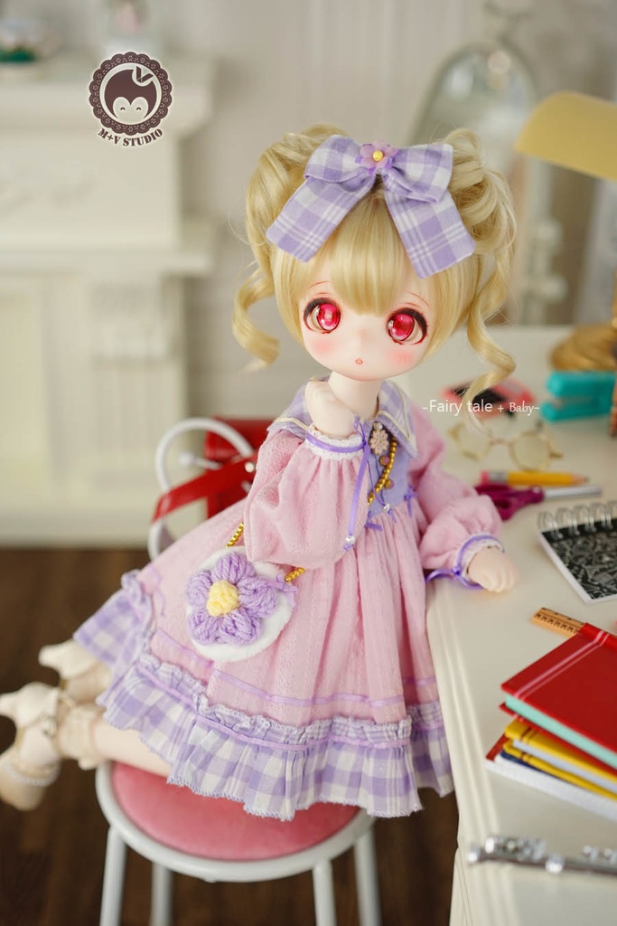 MDD(S胸)、MSD、kumakoサイズ、おどきの国の女の子ワンピース5点セット