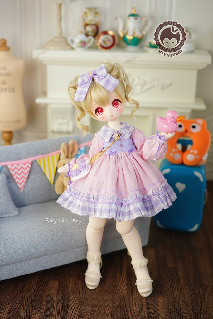 MDD(S胸)、MSD、kumakoサイズ、おどきの国の女の子ワンピース5点セット