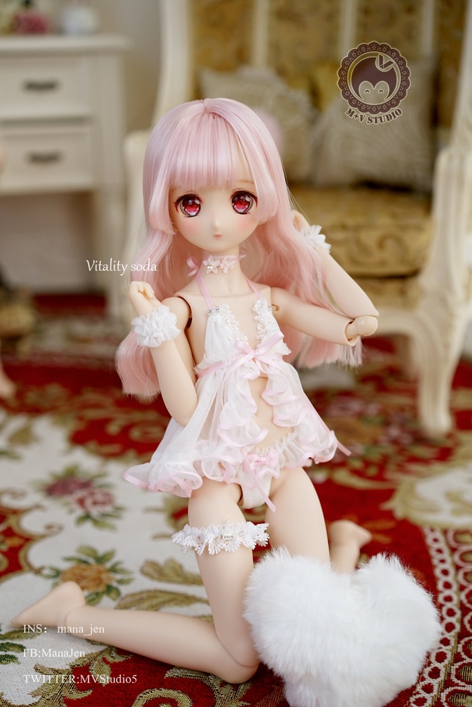 -Treasure-総レースベビードール,パジャマDDDY DD3 MDD