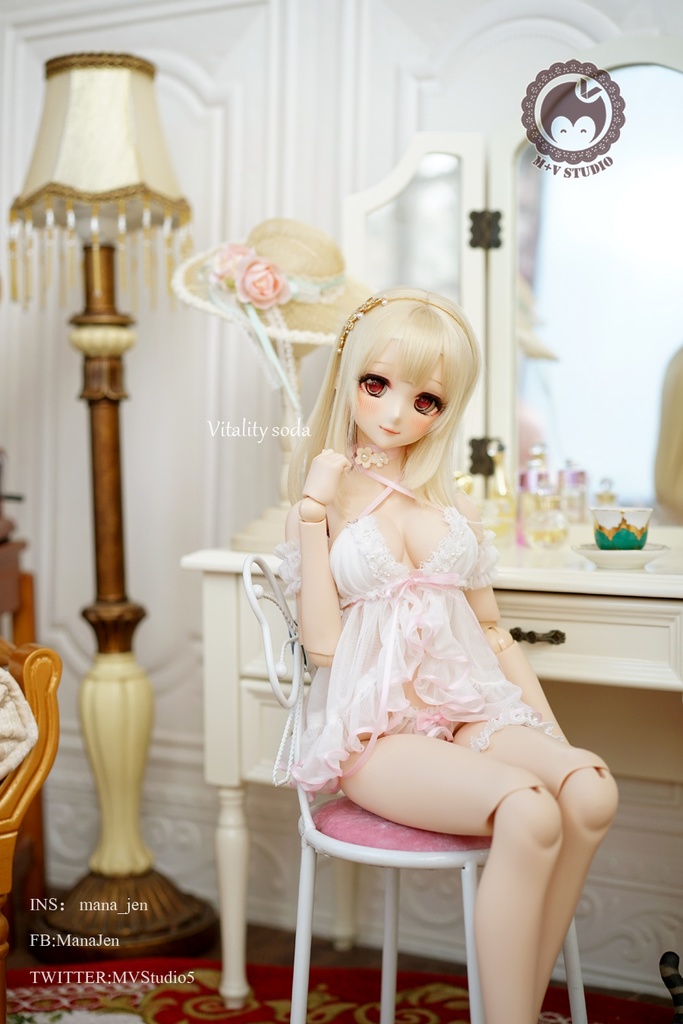 -Treasure-総レースベビードール,パジャマDDDY DD3 MDD