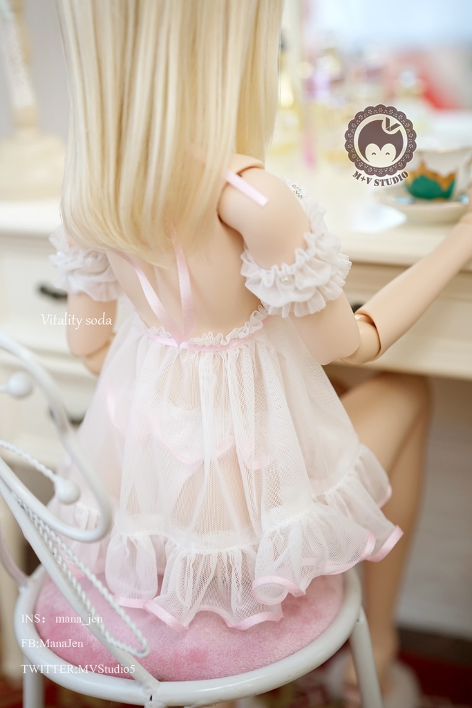 -Treasure-総レースベビードール,パジャマDDDY DD3 MDD