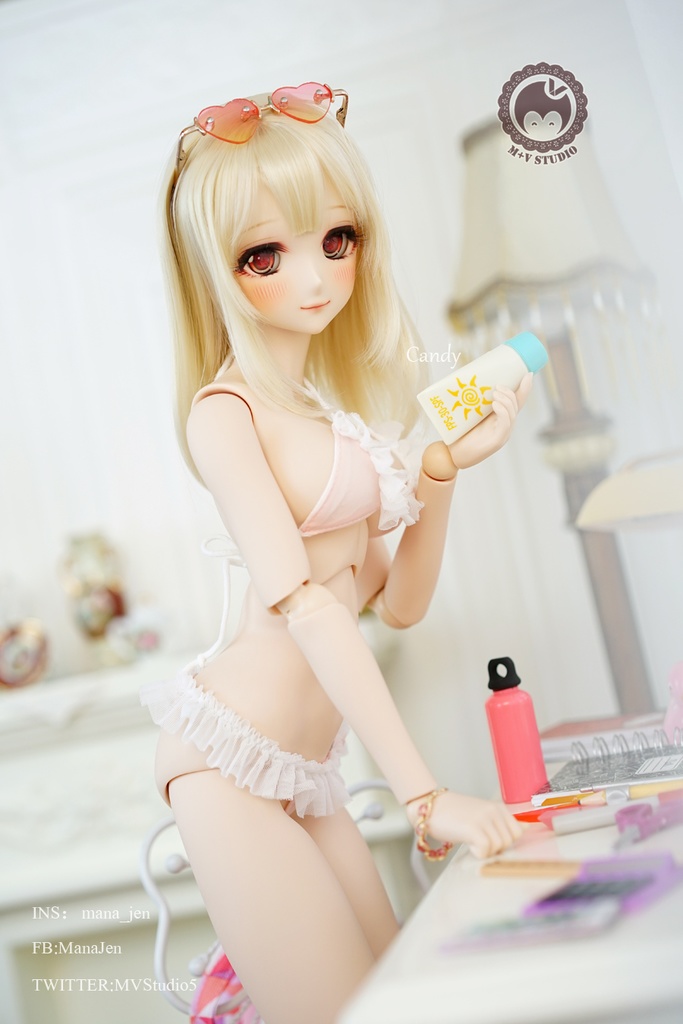 -Sweet lady-水着DD3 DDDY(S,L,M胸) ドール ドルフィードリーム ドール服