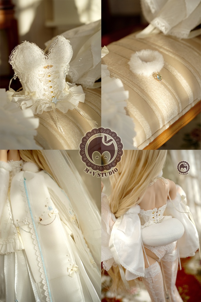 雪の王女★豪華ドレス11点セットlimited DD(L/寄せ胸)、DDdy(L/寄せ胸)