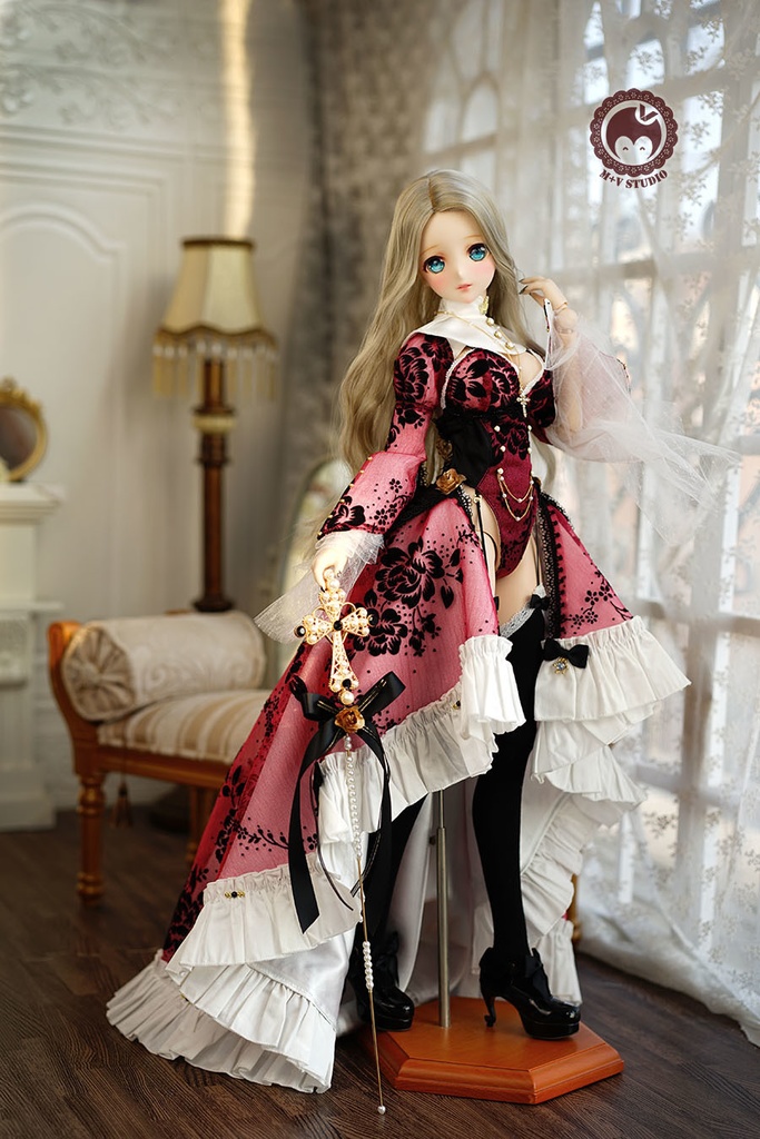 +ブラッドムーンロース——シスター+ドレスlimited DDL、DDDY、SD16、SDGR/MDD/MSD、PUYOODOLL