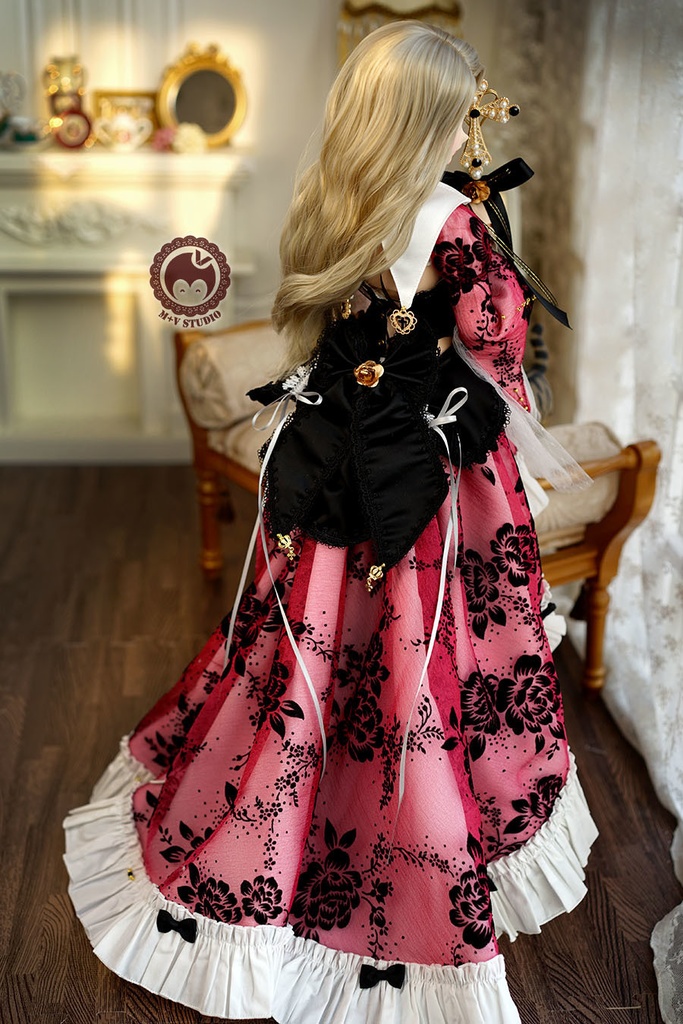 +ブラッドムーンロース——シスター+ドレスlimited DDL、DDDY、SD16、SDGR/MDD/MSD、PUYOODOLL