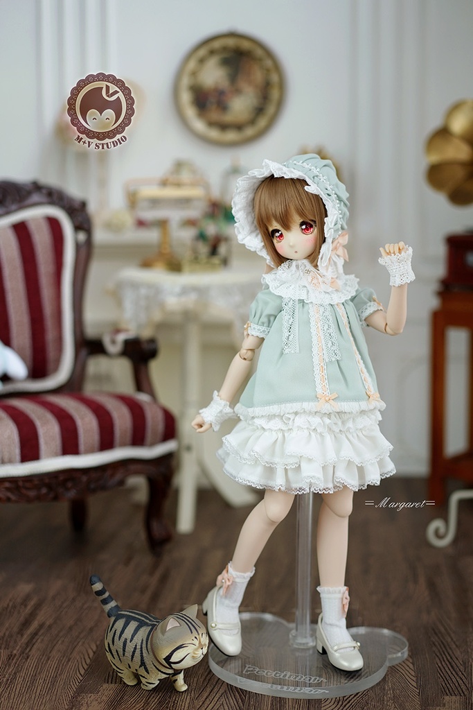 【ニャンハウスMv+Studio】-Margreat-MSD.MDD(S/M)用洋服5点セット