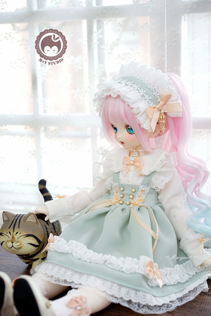 【ニャンハウス】-Margaret SK-MSD.MDD(S/M)用洋服6点セット