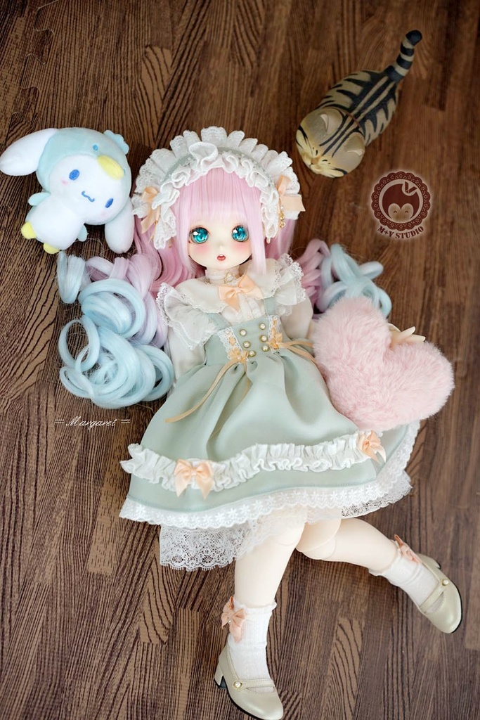 【ニャンハウス】-Margaret SK-MSD.MDD(S/M)用洋服6点セット