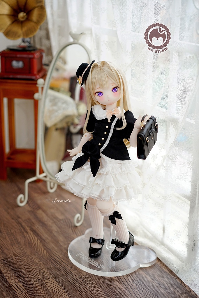 【喵屋ニャンハウス】MSD.MDD(S/M)用洋服5点セット