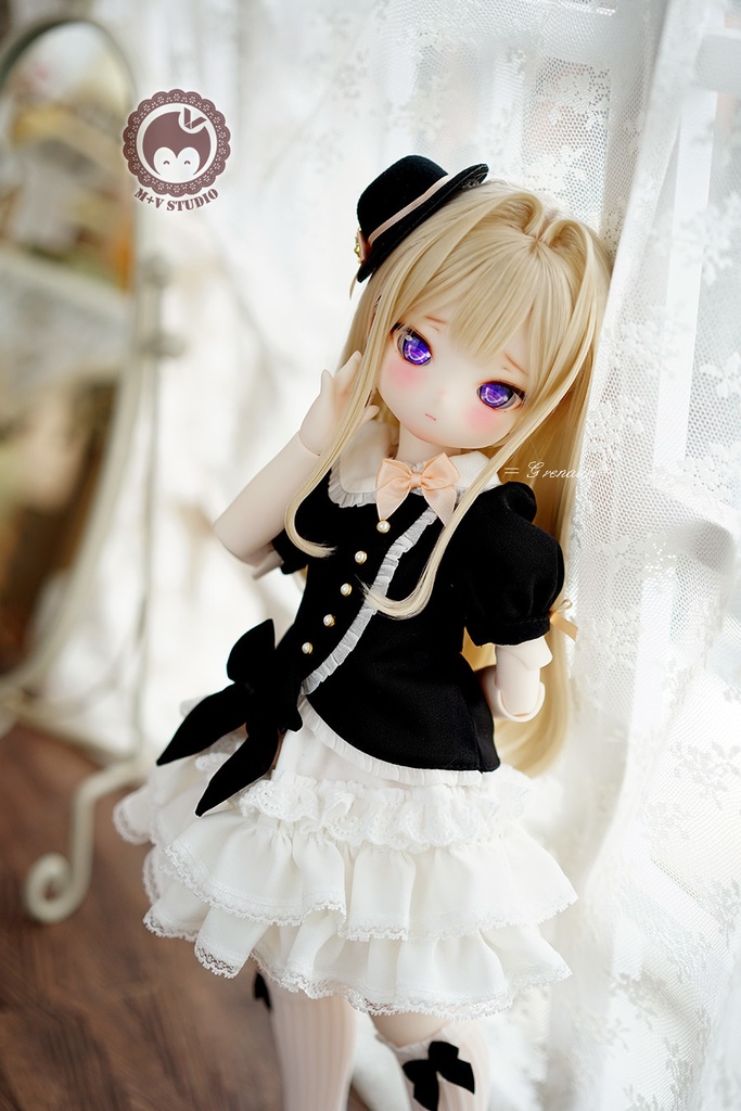 【喵屋ニャンハウス】MSD.MDD(S/M)用洋服5点セット