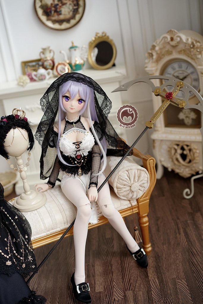 【喵屋ニャンハウス】黯の女神官DD DDS(L/M),DDDY AS58 AS62用洋服10点セット