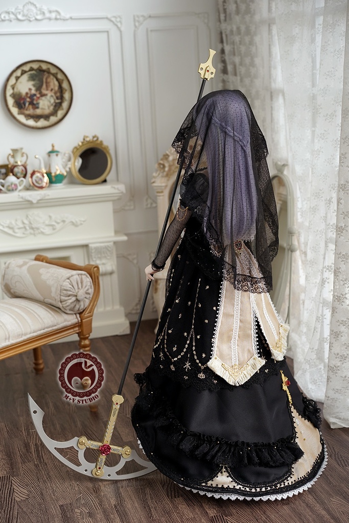 【喵屋ニャンハウス】黯の女神官DD DDS(L/M),DDDY AS58 AS62用洋服10点セット