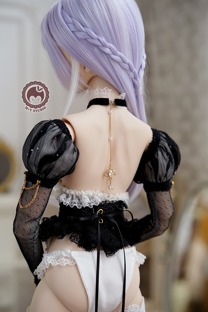 【喵屋ニャンハウス】黯の女神官DD DDS(L/M),DDDY AS58 AS62用洋服10点セット