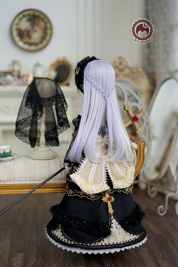 【喵屋ニャンハウス】黯の女神官MDD KUMAKO PUYOODOLL(S/M胸)用洋服10点セット