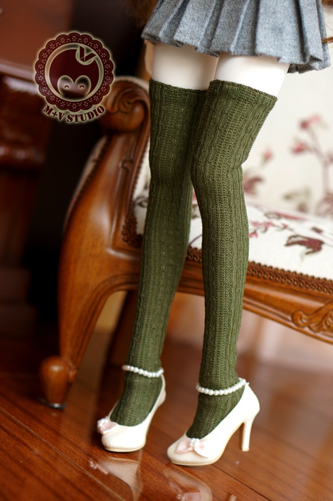 【喵屋ニャンハウス】MSD,MDD,SD/DD用冬日ソックス1/3 1/4BJD