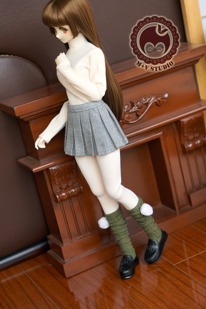 【喵屋ニャンハウス】MSD,MDD,SD/DD用冬日ソックス1/3 1/4BJD