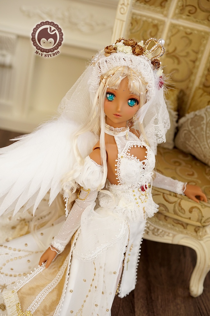 【喵屋ニャンハウス】智天使の女神官DD DDS(L/M),DDDY AS58 AS62用洋服10点セット