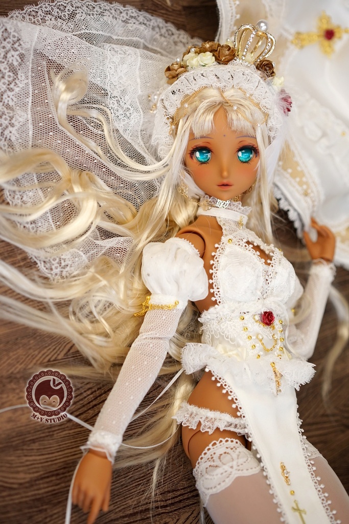 【喵屋ニャンハウス】智天使の女神官DD DDS(L/M),DDDY AS58 AS62用洋服10点セット