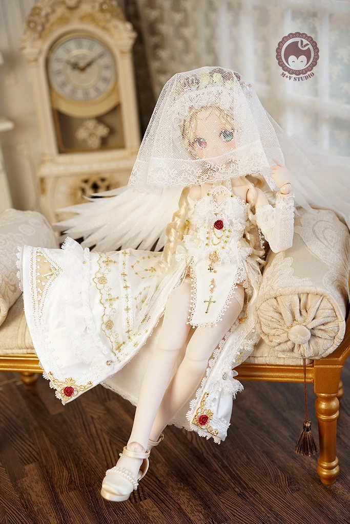 【喵屋ニャンハウス】智天使の神官MDD KUMAKO PUYOODOLL(S/M胸)用洋服10点セット