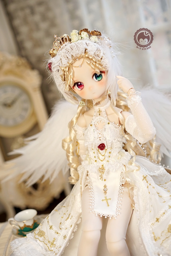 【喵屋ニャンハウス】智天使の神官MDD KUMAKO PUYOODOLL(S/M胸)用洋服10点セット