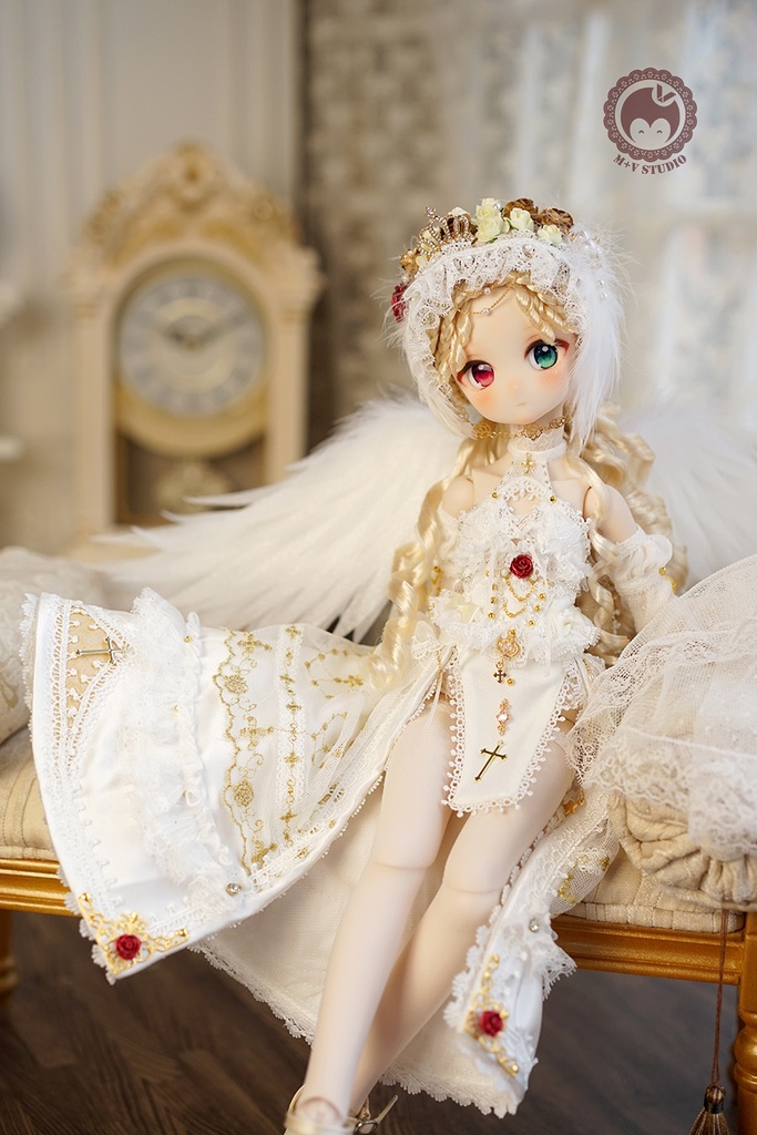 【喵屋ニャンハウス】智天使の神官MDD KUMAKO PUYOODOLL(S/M胸)用洋服10点セット