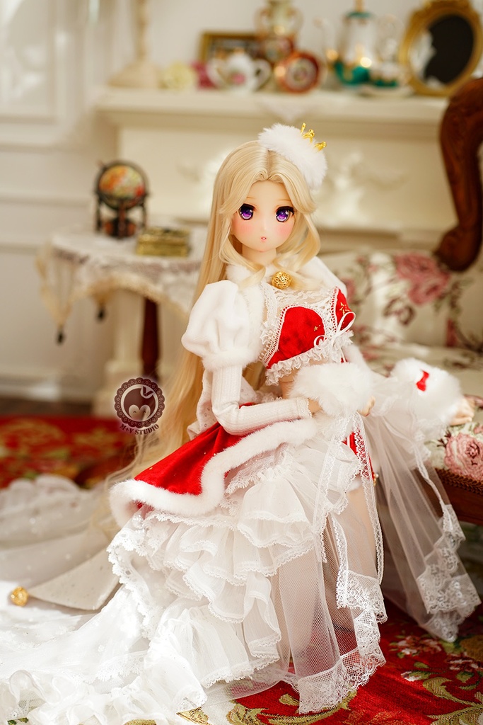 【ニャンハウス】-霜花の旋律-DD DDS(L/L聚拢)用洋服10点セット