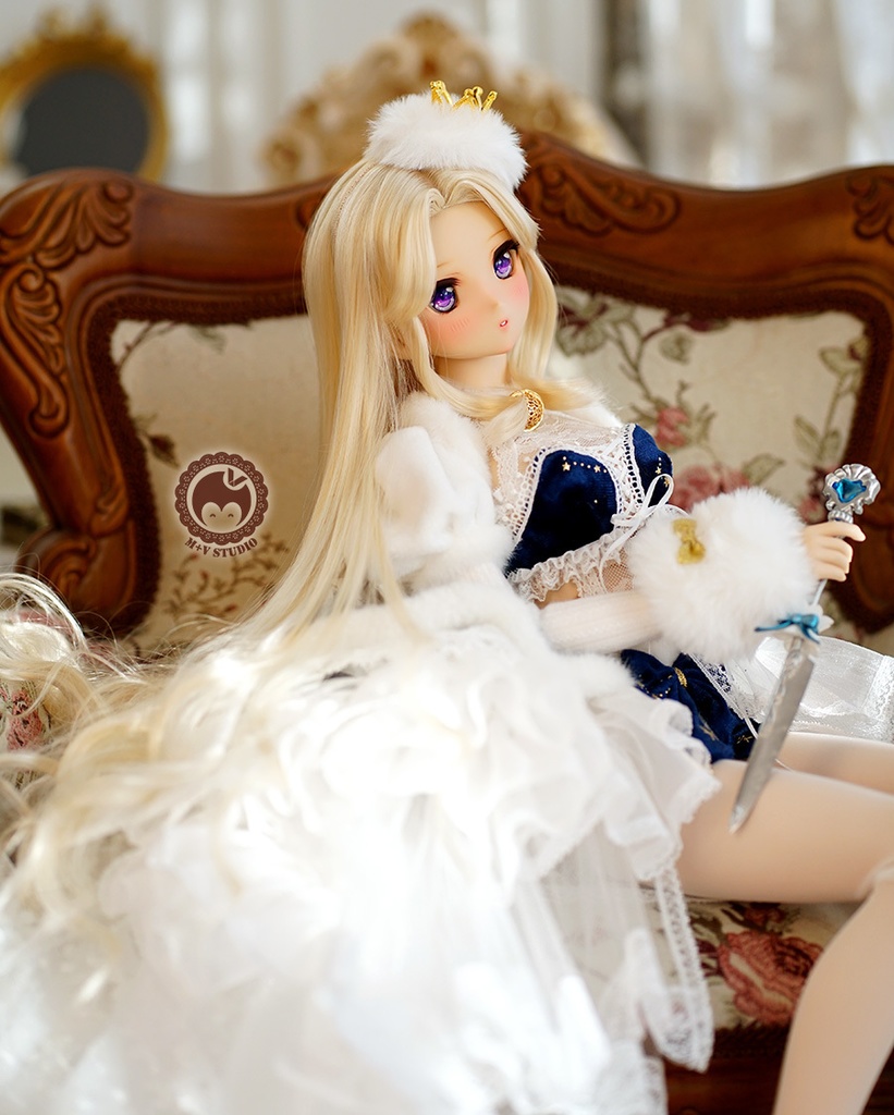【ニャンハウス】-霜花の旋律-DD DDS(L/L聚拢)用洋服10点セット