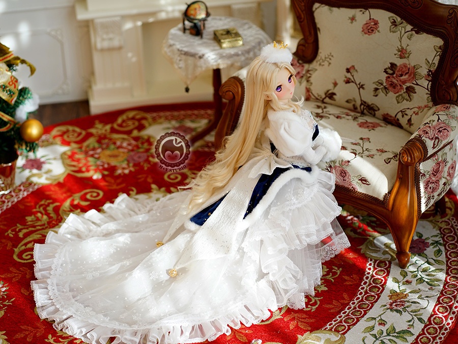【ニャンハウス】-霜花の旋律-DD DDS(L/L聚拢)用洋服10点セット