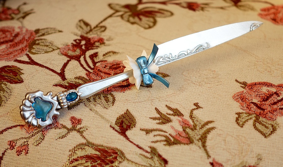 撮影用小道具(ナイフとフォークスプーン)DD SD BJD MDD MSD PUYODOLL3分4分