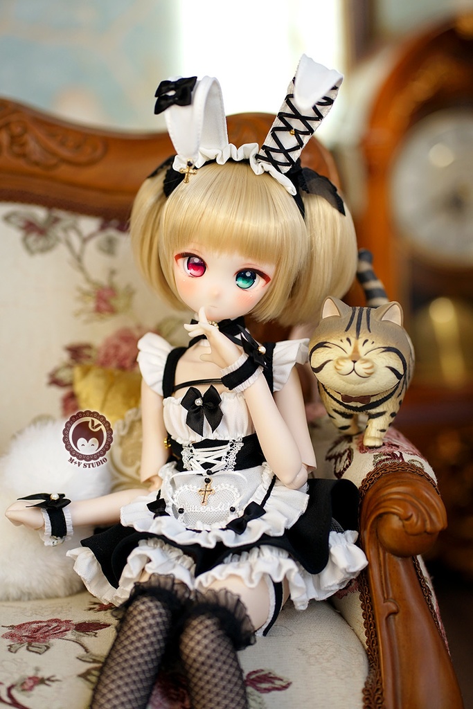 【ユグンミウサギ】MDD(S.M.L胸)MSD PUYOODOLL洋服8点