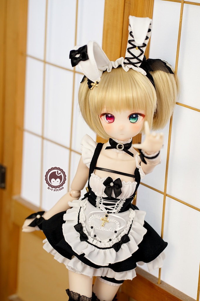 【ユグンミウサギ】MDD(S.M.L胸)MSD PUYOODOLL洋服8点