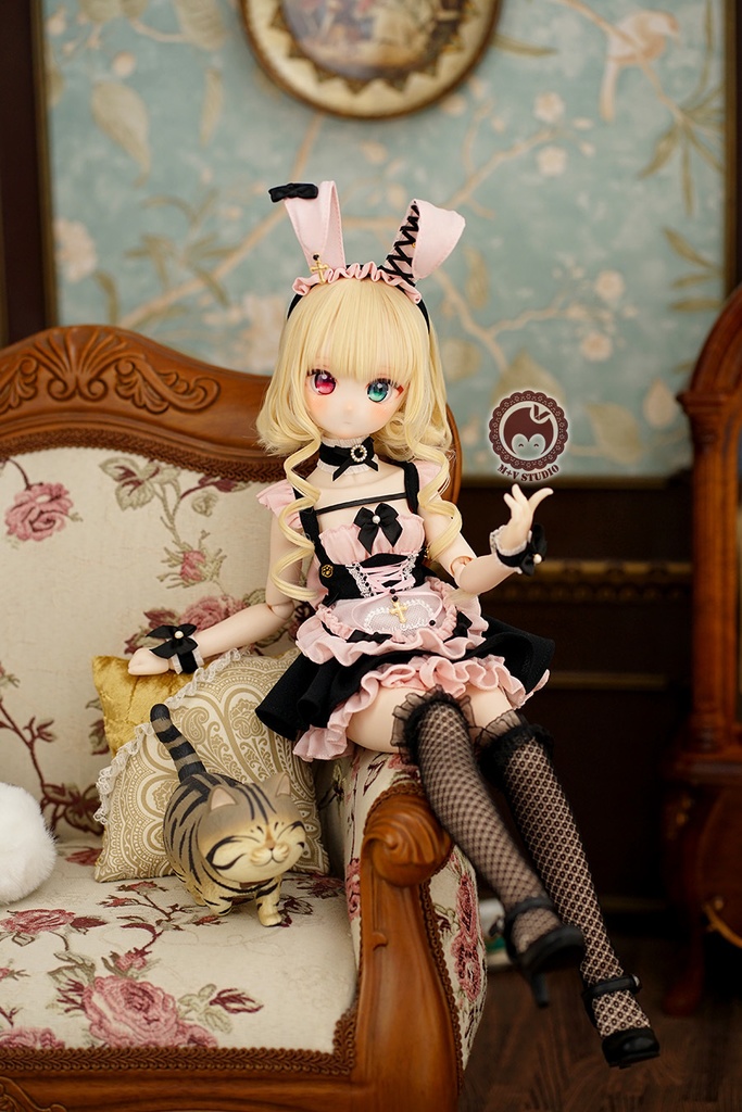 【ユグンミウサギ】MDD(S.M.L胸)MSD PUYOODOLL洋服8点