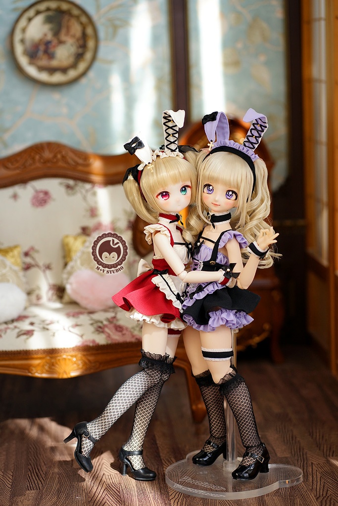 【ユグンミウサギ】MDD(S.M.L胸)MSD PUYOODOLL洋服8点