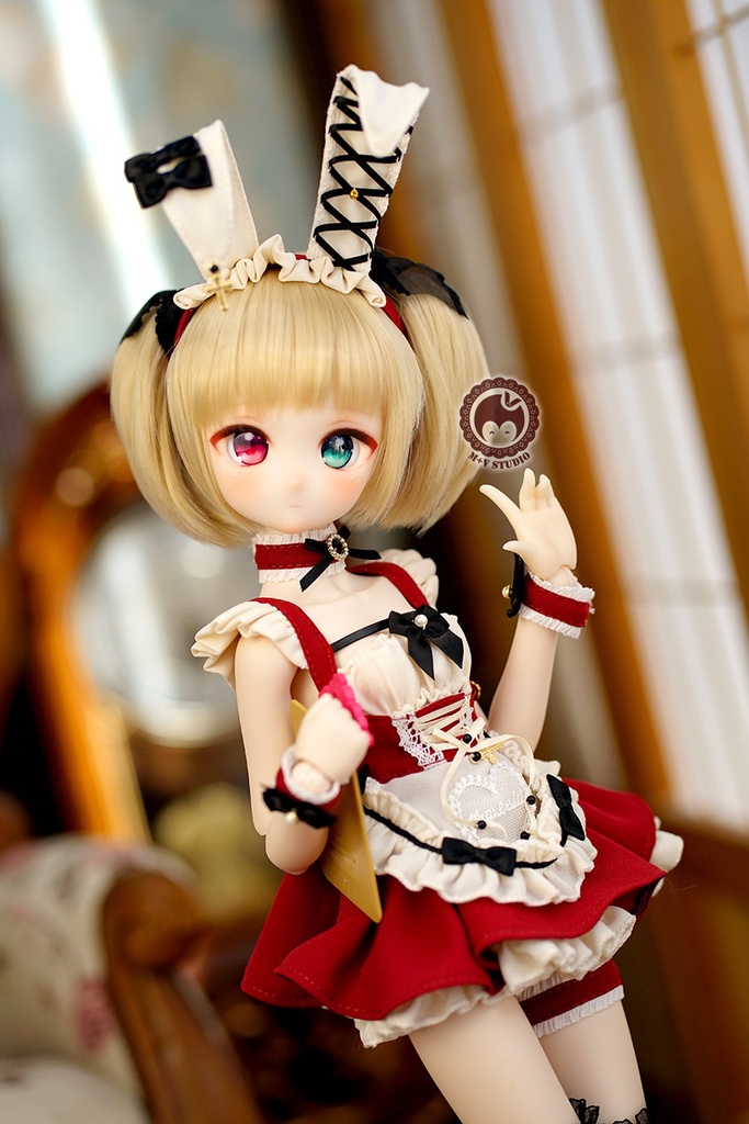 【ユグンミウサギ】MDD(S.M.L胸)MSD PUYOODOLL洋服8点