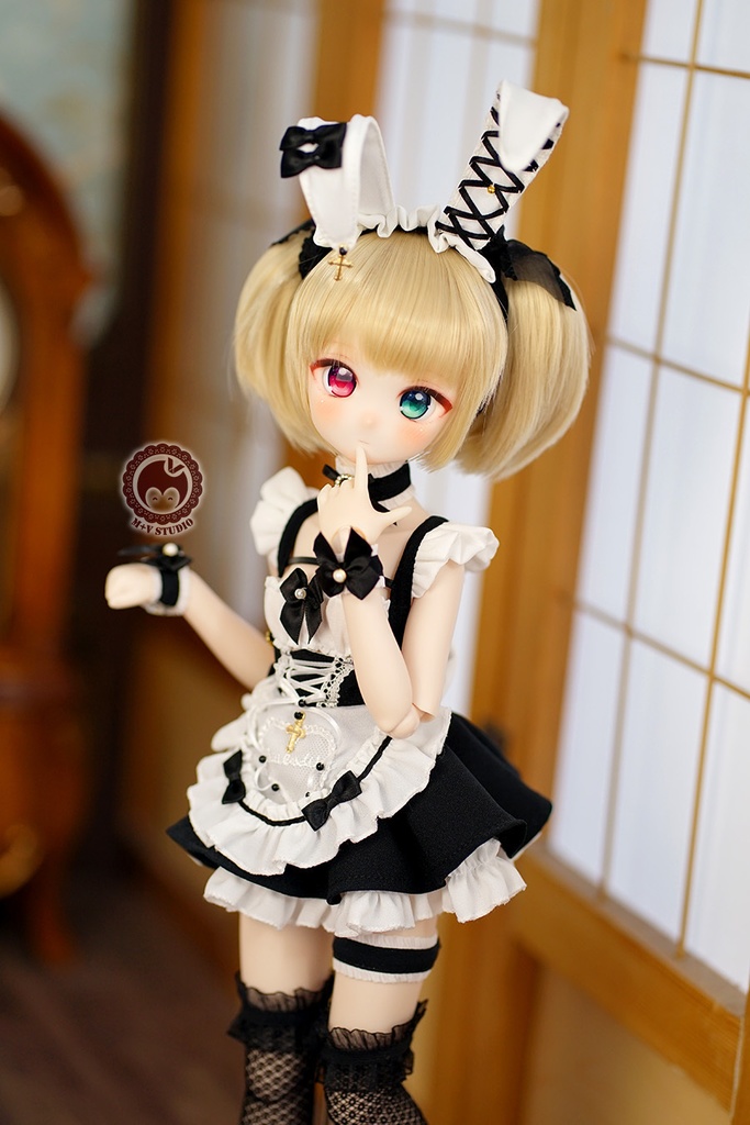 【ユグンミウサギ】MDD(S.M.L胸)MSD PUYOODOLL洋服8点