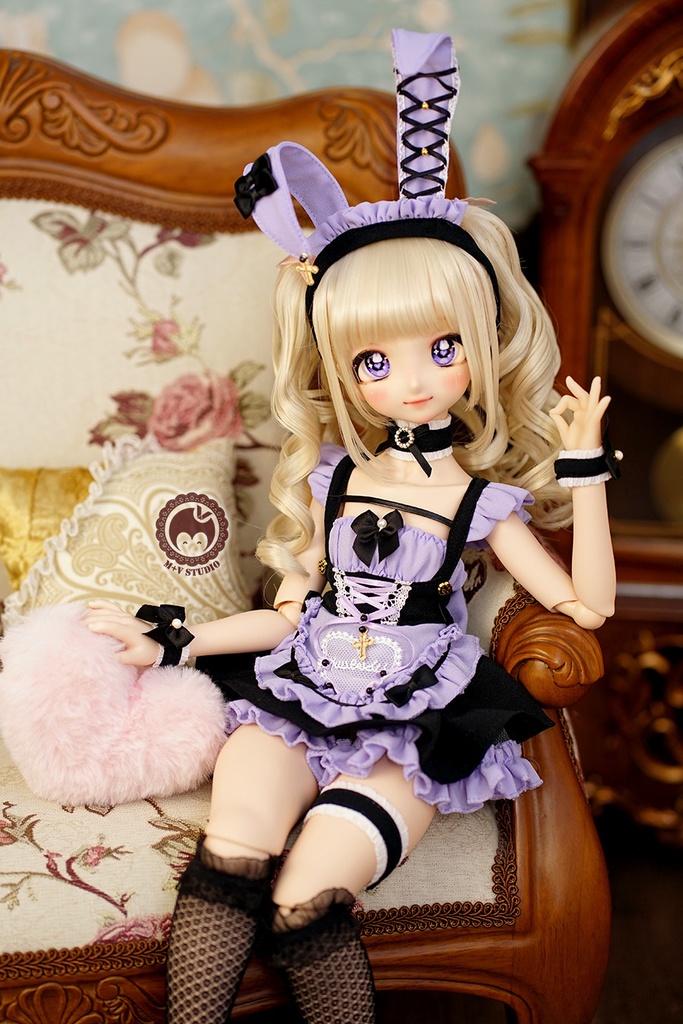 【ユグンミウサギ】MDD(S.M.L胸)MSD PUYOODOLL洋服8点