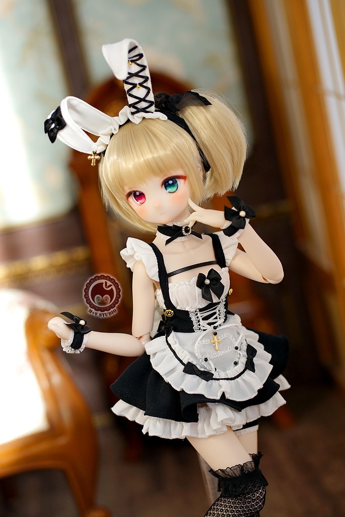 【ユグンミウサギ】MDD(S.M.L胸)MSD PUYOODOLL洋服8点